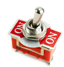 Valuable 6-Pin Toggle DPDT ON-ON Switch 15A 250V Mini Switches gg