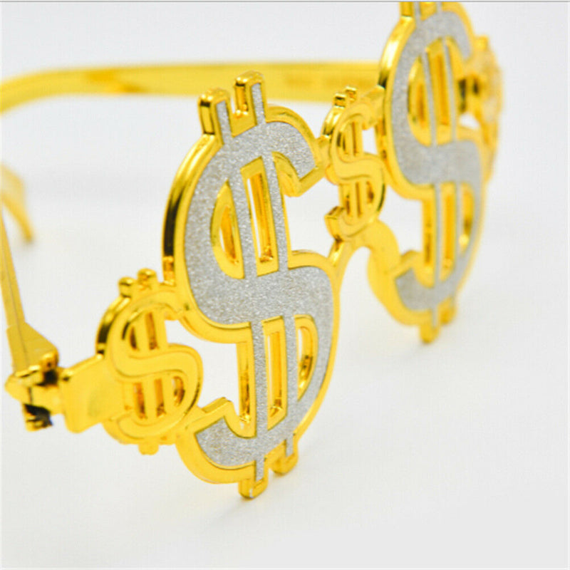 Fool Day Halloween Funny Glasses Dollar Symbol Glasses Decoration Toys3C