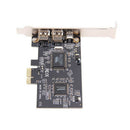 PCI E To IEEE 1394 Adapter 3 Ports PCI Express Expansion Card for Desktop P