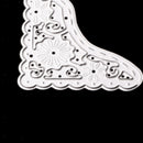 Flower Corner Metal Cutting Dies Stencils for Scrapbook Paper Card Embossing