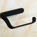 Black Toilet Paper Holder Chrome Toilet Roll Paper Holder Bathroom Accessor