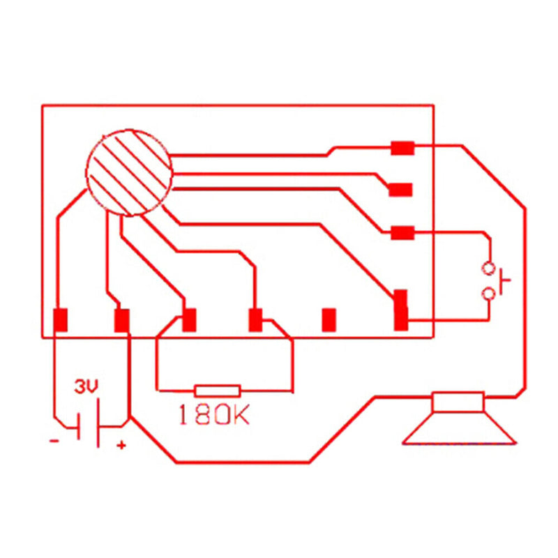 5Pcs H-83A 12kind of songs soundmusic ic voice chip module music circuit boar Kw