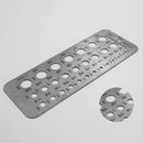 29 Sizes Index Stainless Steel Drill Gauge Bolt Wire Diameter Size Bit Gaug