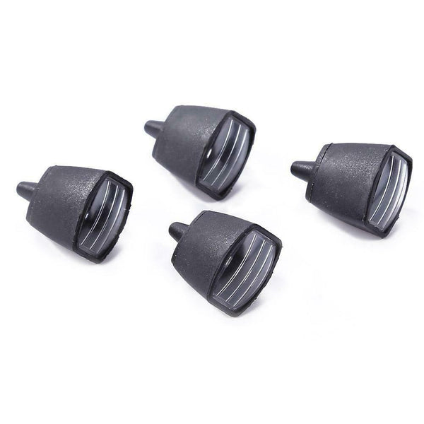4pcs RC Car LED Light Cover Lampshade For 1:10 Tamiya HSP (Square Black)