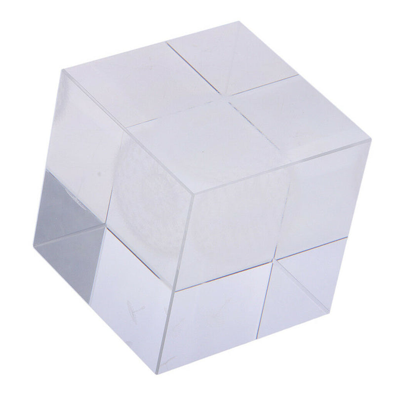 Dandelion Crystal Cube Paperweight Fengshui Crystal Home Decoration Props