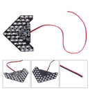 33SMD LED Rearview Mirror Arrow Panel Turn Signal Lamp Mirror Lamp