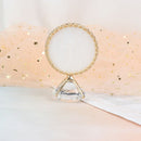 1Pc Diamond False Nail Art Plate Tips Display Stand Nail Polish Gel Manicure SME