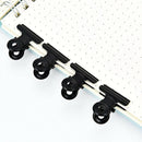 60 Pack 0.87 inch iron Bulldog Clips File Paper Money Binder Clamps for Tag L3T4
