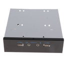 5.25'' Optic Front Panel USB Hub With Dual USB2.0 2Ports &HD AUDIO port