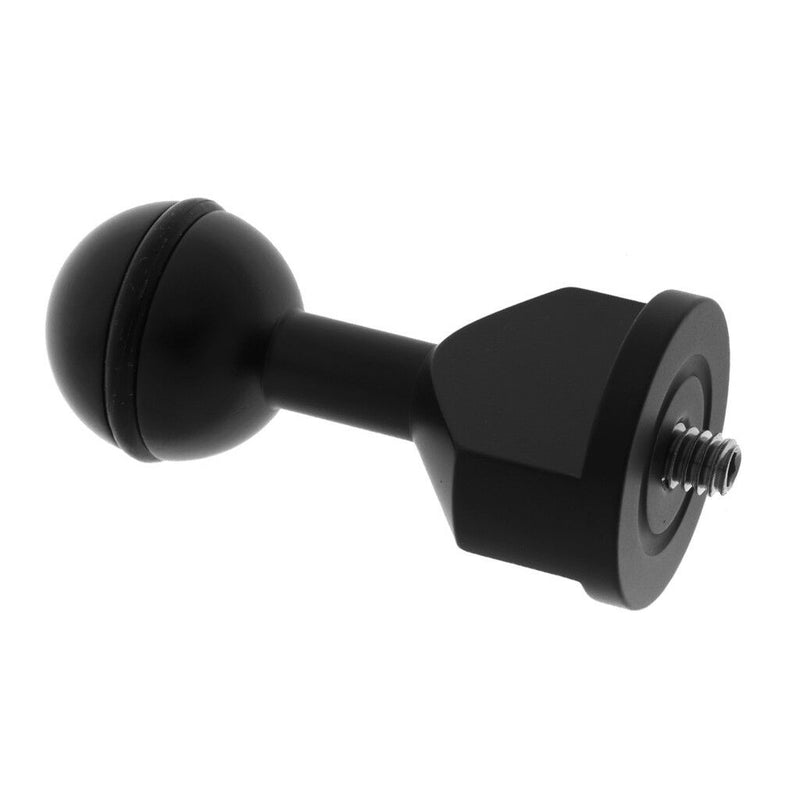 1" Underwater Ball Clamp Adapter for Light Flash Photo Video 1/4" Device