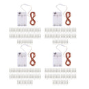 4xLED Light String w/ Clear Photo Clips for Indoor/Outdoor Decoration 50led