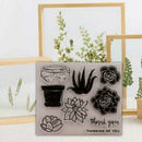 Handbook Diary Silicone Finished Chapter Stamp Transparent Seal Baby Chris JKY