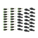 For CCTV Camera 40Pcs Power Cable Female & Male Plug Connector DC 5.5mm x EYK