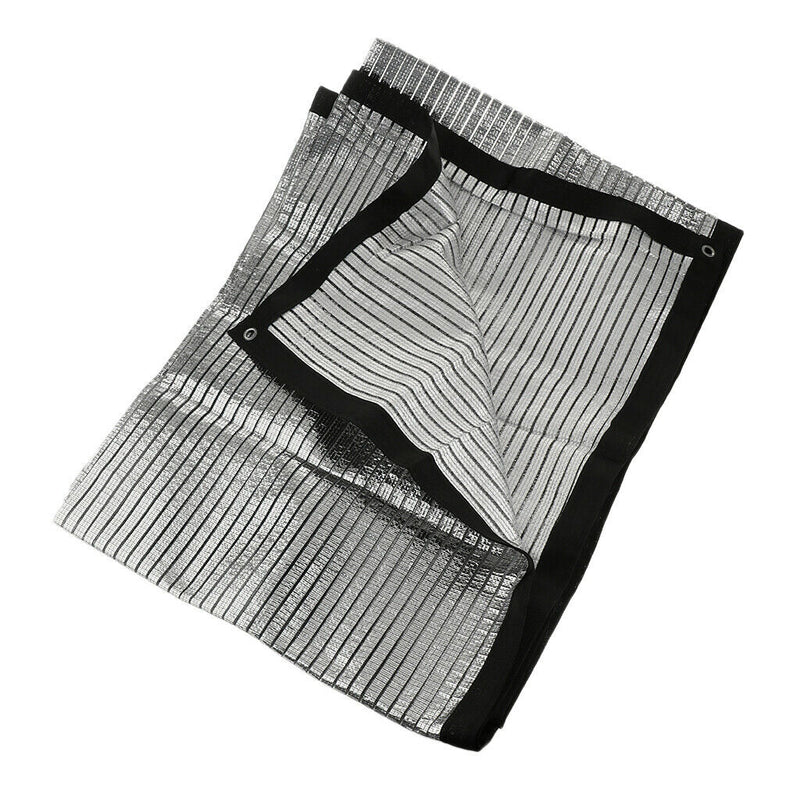 Reflective Aluminum Foil Shade Net Sunshade Cover Greenhouse Protect 3x1m