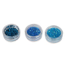 Lot 24 color sequin glitter deco chips nail manicure acrylic gel.