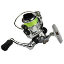 2+1 4.3:1 Ball Bearings Mini Left Right Hand Spinning Fishing Reel Tackle Deluxe