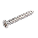 800Pcs Stainless Steel Self Tapping Screw Assortment Kit Lock Nut Wood Thre