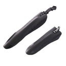 Black Mountain Bike Bicycle Road Tire Devetail Front Rear Mudguard Fender Set 3C