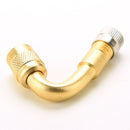 Motorcycle Car Truck Bicycle Scooter Air Tyre Valve Extension Adapter Brass ã€ ME