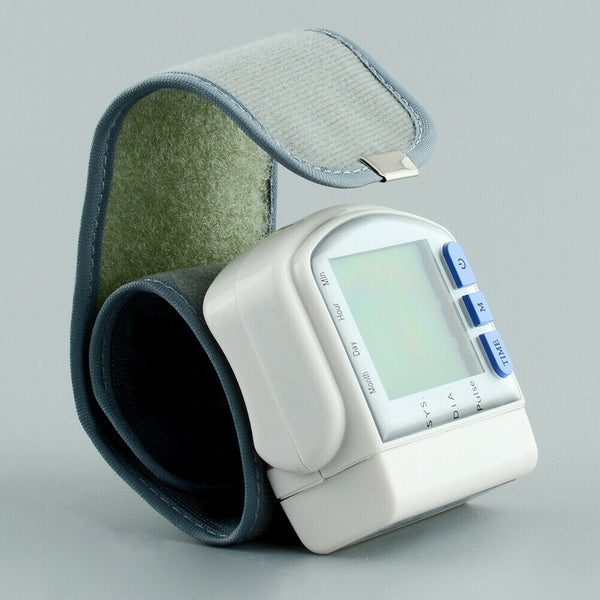 New Digital home Automatic Wrist Blood Pressure Pulse Sphygmomanometer and #JT1