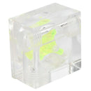 PC Water Cooling System Acrylic Three Way Visual Flow Indicator G1/4 Thread