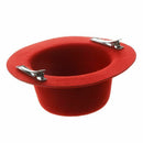 Women's Mini Hat Fascinator Burlesque hairpin Mode Red