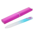 Professional Glass Nail Files Crystal Art Manicure With Barrelled Box liau