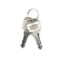 Black Zinc Alloy CabInets Security Toggle Hasp Latch Lock DKS Two Keys   Nw