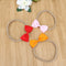 10pcs Children's Nylon Hairbands Bowknot Headwear Elastic Headbands