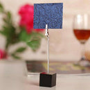 10Pcs Table Number Holder Name Place Card Holder Memo Clip Holder Stand Not