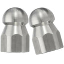 1/4 M Drain Pipe Jetter Rotary Nozzle Quick Release Pressure Sewer Nozzles