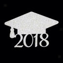 40pcs Set Class of 2018 Graduation Cap Cupcake Picks Topper Decoration
