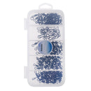 150pcs/box Carp Tackle Set Carp Fishing Quick Change Swivels Set