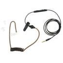Black 3.5mm Air Tube Headset Anti-radiation Stereo Earphone Covert Acoustic T7N2