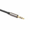 Black 3.5mm Male Jack to 2 RCA Male AUX Stereo Analog Audio Y Adapter Cable Cord