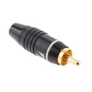 2x RCA Plug Audio Cable Male Connector