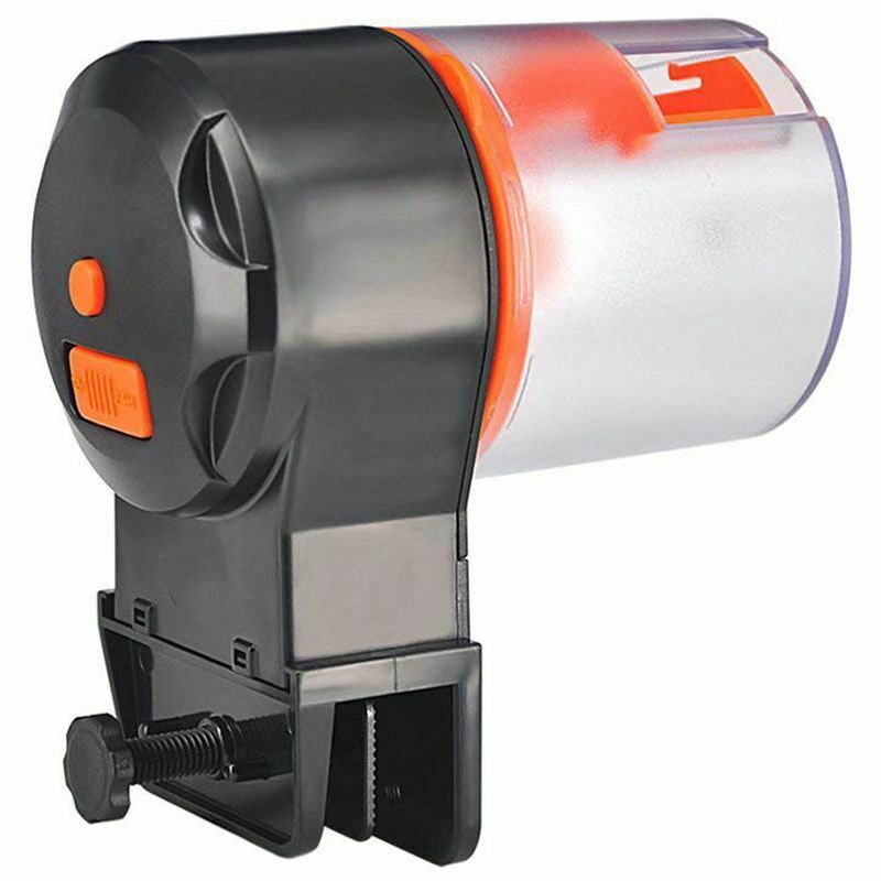 Automatic Fish Feeder,Aquarium Tank Timer Feeder Vacation Auto Fish Feeder  Y5Y1