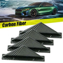 Universal Carbon Fiber Car Bumper Shark Fin Splitter Diffuser Spoiler Lip-AU
