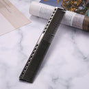 Aluminum Anti-static Hairdressing Combs Hair Cutting Hair Brush (Black)