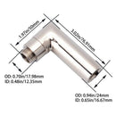 4Pcs Universal M18X1.5 O2 Oxygen Sensor Connector Adapter Expander Gasket 9 X5N7