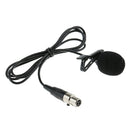 2 Pack Lavalier Lapel Microphone with Clip 3 Pin XLR Clip On, for Online Classes