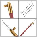 70/90/100 Embroidery Tambour Hook Needle with 3 Needles Beading Crochet Set Tool