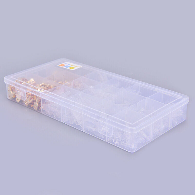 300PCS Cold-pressed Assorted Crimp Terminal Wire Crimping Toosl Combination _kz