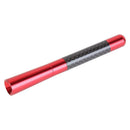 12cm Universal Car Styling Roof Antenna Carbon Fiber Screw Metal Short Stubby