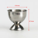 4X(Egg Cup,Egg Tray Stainless Steel Soft Boiled Egg Cups Holder Stand DishwX2P5)