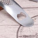 2 In 1 Stainless Steel Kitchen Gadgets Garlic Press Crushe Tools Bottle Op Hn
