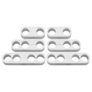 6x Billet Aluminum 7mm 8mm 9.5mm Ignition Spark Plug Wire Separators Dividers