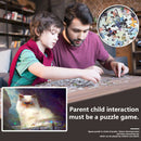 1000pcs DIY Light Giant Cat Puzzle Educational Learning Assembling Toys