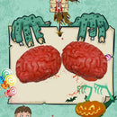 Halloween Human Brain Great Prop Decoration Realistic Bloody Blood D5Z4