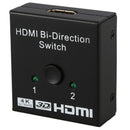 HDMI Switcher 2 Ports Bi-direction Manual Switch 2 x 1 / 1 x 2 HDMI Hub-HDC Q9Q7